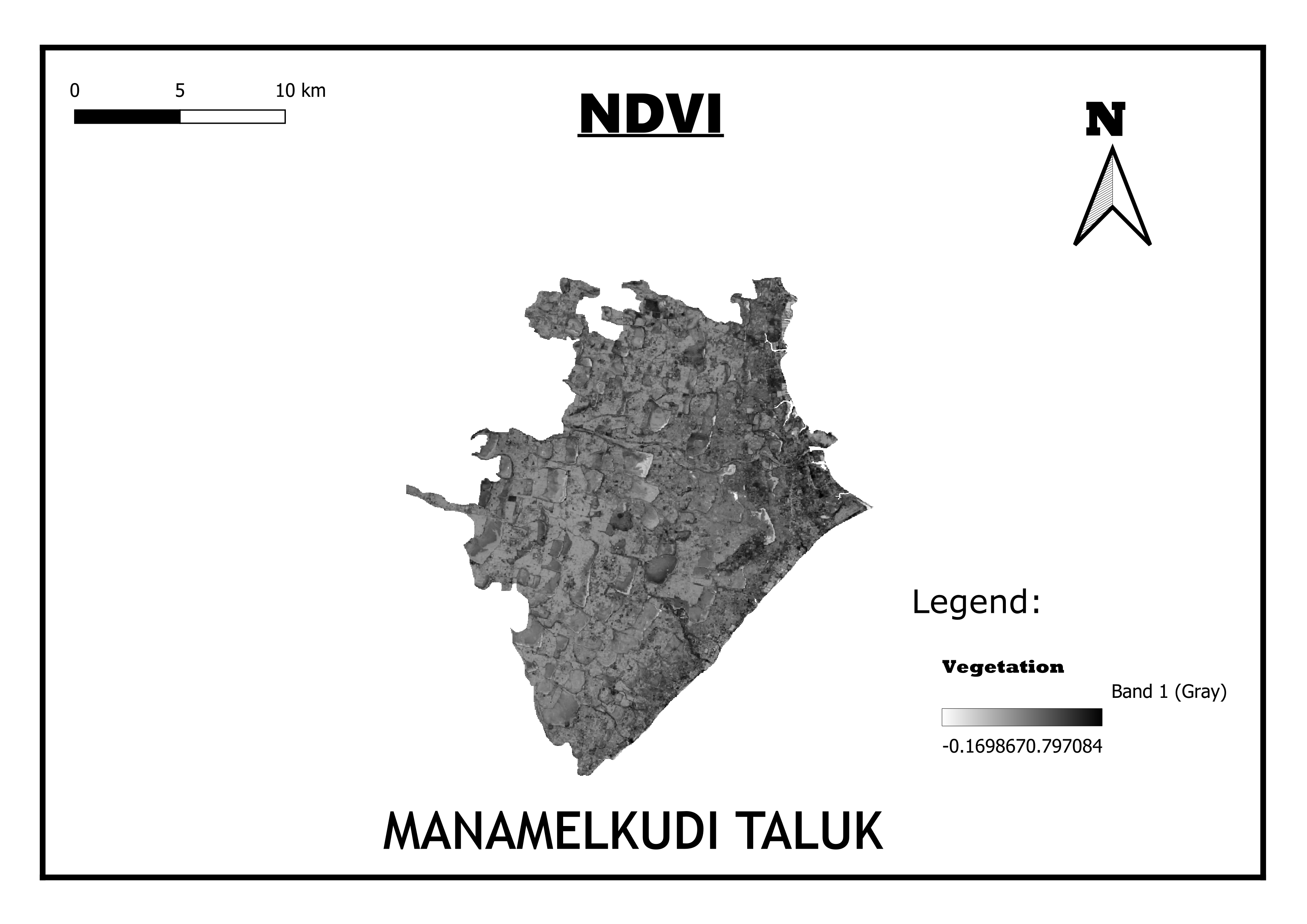 NDVI GIS Map
